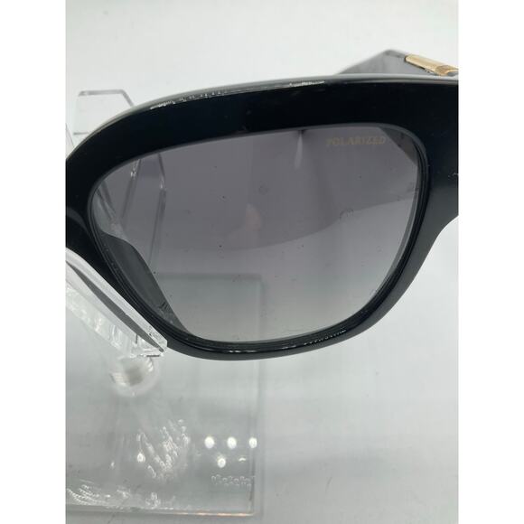 Pre-Owned Versace Unisex Polarized Sunglasses, Model 4437-U-Black/Gold - Picture 6 of 8